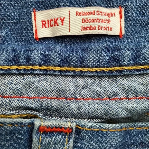 TRUE RELIGION Ricky Flap SN Straight Leg Men's 32 x 34 - Picture 6 of 16